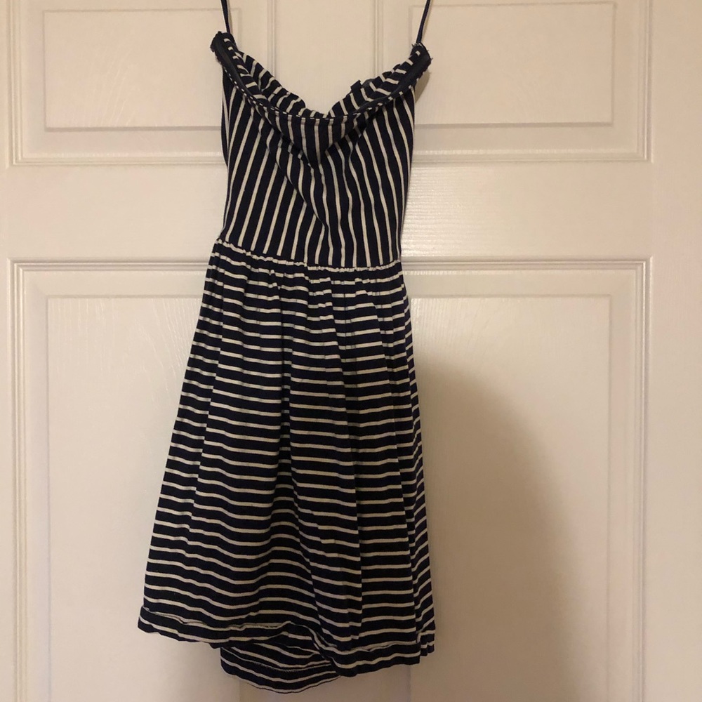 Ocean Drive Navy and white mini dress